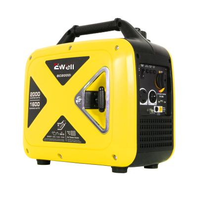 China Small Generator Supply Small Gasoline Electric Power Ewell Generator Sale 1.6Kw Magnetic Gasoline Portable Generators for sale