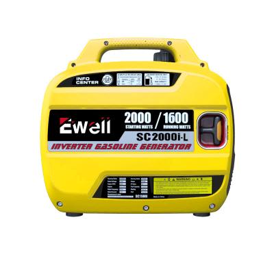 China Small Generator Supply Chinese Electric Power Ewell Generators 2.0kw Gasoline Super Gasoline Generators for sale