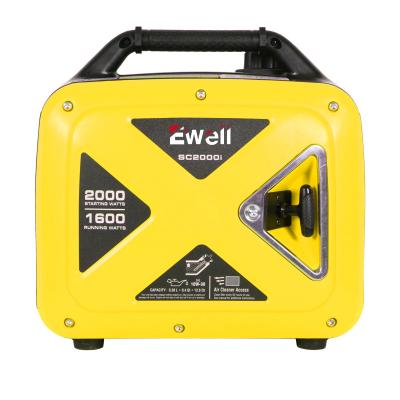 China Small Generator Supply Portable Electric Power Ewell 1600W Inverter Inverter Generator and Generator Inverter for sale