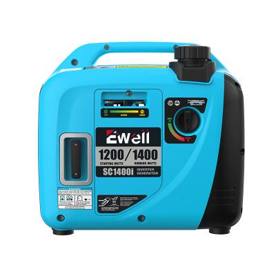 China Ewell Portable Diesel Generator Power Silent Generator 1200w Gasoline Generators 2.6L for sale