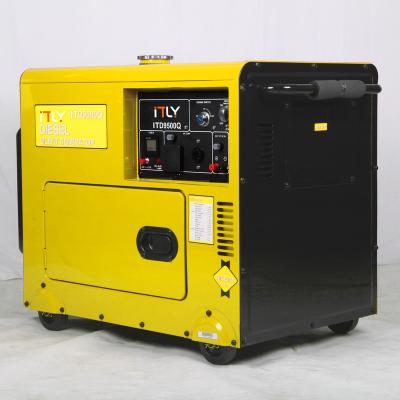 China Small Generator Supply Electric Power Ewell Generator Diesel For Sale Single Cylinder Diesel Generators 5kw for sale