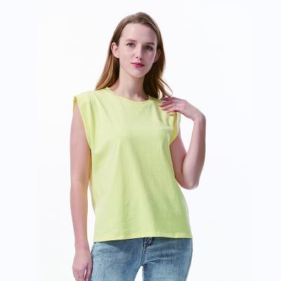 China Factory Wholesale Comfortable Ladies Breathable Blouse Women Breathable Tank Tops for sale