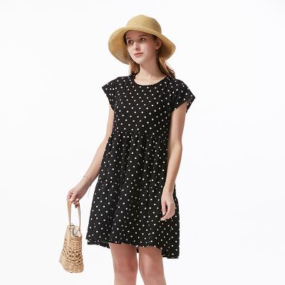 China Breathable Summer Refreshing Beach Holiday Beach Flower Backless Breathable Dress for sale