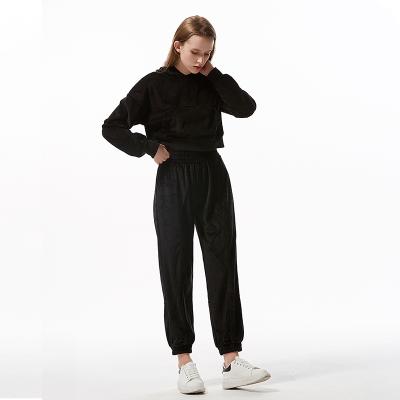 China New Spring Autumn Fashion Women Sweatshirt And Breathable Sweatpants for sale