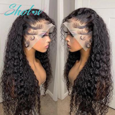 China Wholesale HD Raw Indian Curly Virgin Hair Curly Lace Front Closure Human Hair Wig Women's Wig Swiss Curly Lace Frontal Full Wig for sale