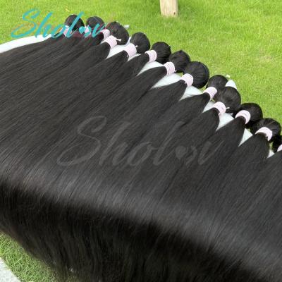 China Raw Silky Straight Wave Virgin Indian Remy Silky Straight Hair Weave, Raw Virgin Cuticle Aligned Indian Hair, Cuticle Aligned Hair Extension for sale