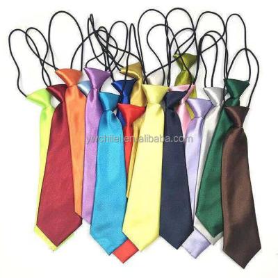 China Polyester Satin Kids Toddler Necktie LD008 for sale