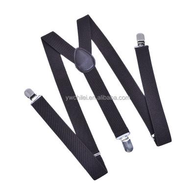 China BD001 Unisex Women's Y-Shape Elastic Braces Men's Adjustable Removable Suspenders for sale