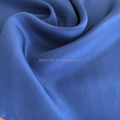 China Organic Wholesale Natural Sand Wash Crepe De Chine Silk Fabric for sale