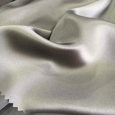 China Sustainable Hot Selling 22 Mm Duchess Silk Satin Silk Fabric For Dress Silk Wedding for sale