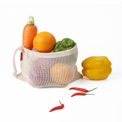 China Reusable and Durable Organic Cotton Eco-Friendly Reusable 3 Pack Corn Porridge Grocery Bags for sale