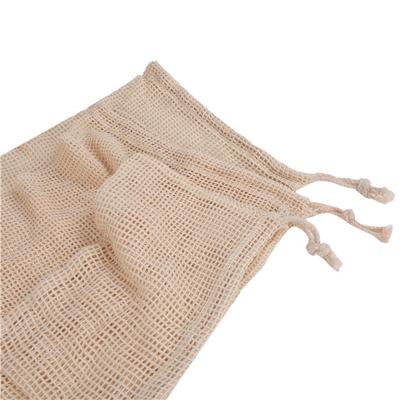 China Eco-friendly Reusable Organic Cotton Drawstring Bag Cotton Canvas String Bag for sale