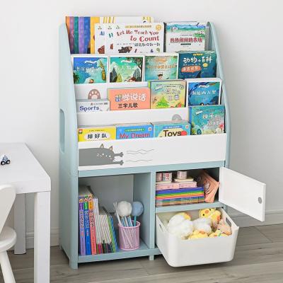 China Modern. Plastic Storage Rack Kids Cabinets In Popular Organizer Large Capacity Children's Shelves Storage Toys Kids Cabinets for sale