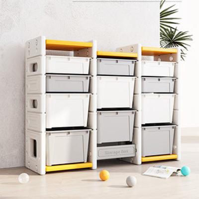 China Modern. Popular Stackable Child Toy Plastic Kids Shelf Drawer Storage Closet Holder Cabinets For Clothes for sale