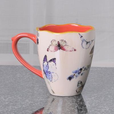 China Viable Wholesale Colored Porcelain Ceramic Coffee Mugs from JIASHUN for sale