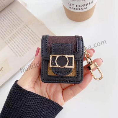 China Fanshion Luxury Pattern PU Earphone Leather Case for Airpo 1/2 pro for sale