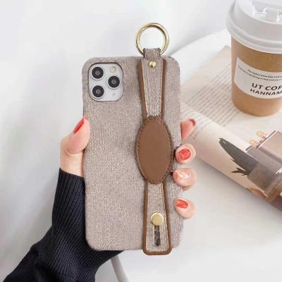 China Hot Sale 3D Pattern Cute Shockproof Phone Case Leather Back Cover Device Waist Bag Hanging Phone Case for sale