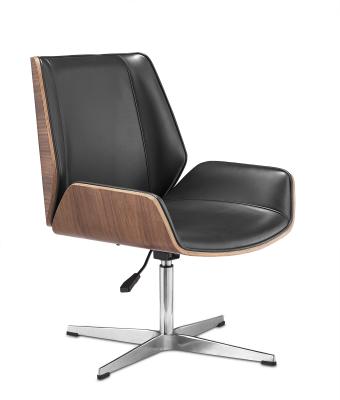 China Best Design Office Ergonomic Adjustable Back Chair Executive Leather Computer Swivel Chair (Height) Chair for sale