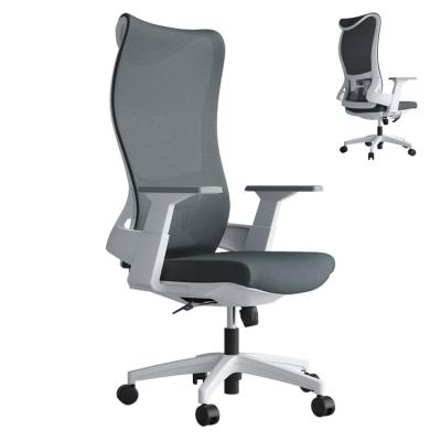 China Luxury Design High Quality Wholesale Adjustable High Back Modern Mesh Office Chair Ergonomic Executive (Waist) Chair for sale