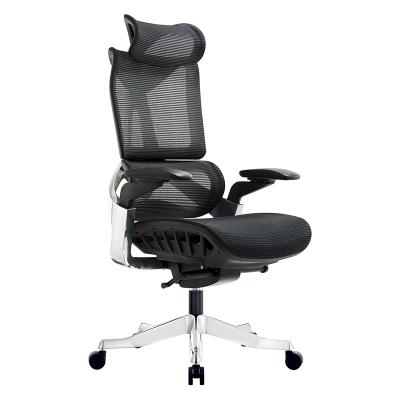 China (Size) Modern Mesh Chair Reclining High Back Office Adjustable High End Luxury Executive Chair for sale