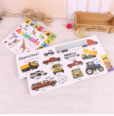 China paper & Custom Cardboard Kids Activity Story Printing Board Paper Book for sale