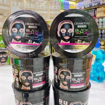 China Best Seller Wokali 24K GOLD Whitening Peelable Mask-Charcoal Black Peel Off Faciamask WKL462 for sale