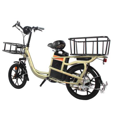 China Comfortable Joyhand e bicycle Factory Electric Steel Electric Bicycle 48V Steel For Adult Max Charger OEM Motor for sale