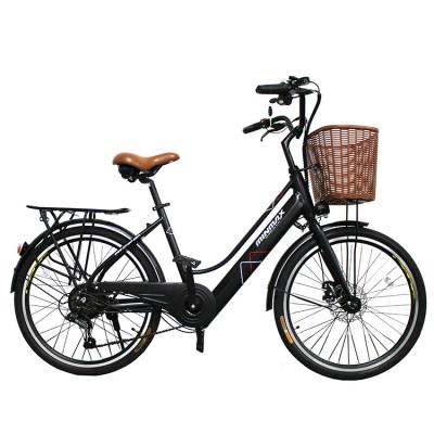 China Joyhand ladies vintage city cycle steel bicycle for sale/classic 24 inch electric road bike aluminum alloy double brakes for sale