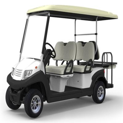 China JoyHand Factory Price Electric Golf Cart 6 Seats Lithium Battery Operated Lifted Golf Cart 6 Wheel AC Motor 12x7 Alumimum & 215/35-12 4 PAIRS for sale