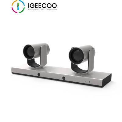 China 2.14 Megapixels 72.5 Degree Field Of View Speaker Pan-tilt H.265 Dual Voice Tracking IGEECOO Camera for sale