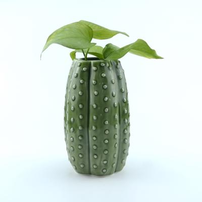 China Europe good quality ornamental cactus flower pot for sale ceramic flower pot for sale