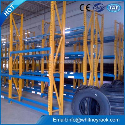 China Corrosion protection tire spoke storage racks, dexion of pallet rack beams, box beam steel fabrication for sale