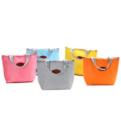 China Polyester factory specializes in production insulated tote bag lunch bag for ladies and girls for sale