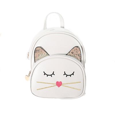 China PU Leather Mini Women Waterproof Casual Multi Color Girl Kids Traveling Backpacks for sale