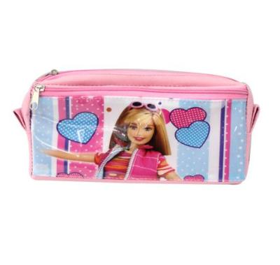 China Schools & Office manufacturers specializing in the production of PVC transparent color pen bag multifunctional storage UV printing cosmetic bag for sale