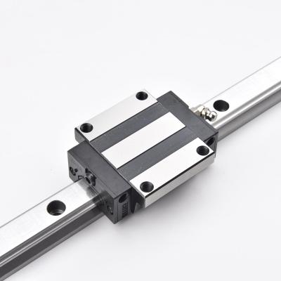 China Anti Friction Interchangeable Linear Guide Rail With Flange Slide Block ---TRH20AL for sale