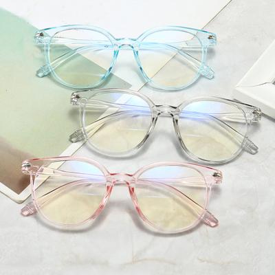 China For SKYWAY Reading Glass Fashion Cheap Round Frame Blocker Unisex Blue Eyeglass Blue Light Filter Anti Blocking Computer Glasses for sale