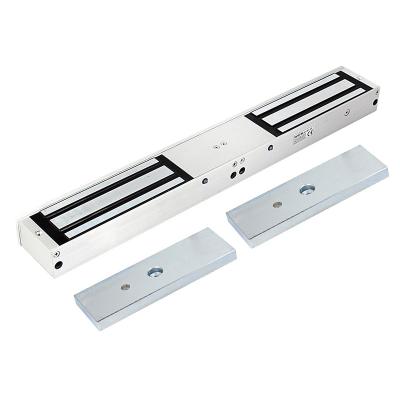 China Led 500kg Double Door Magnetic Lock Security Element, Door Sensor, and Time Delay Door Lock for sale