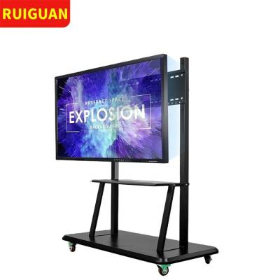 China Desktop 55 65 75 86 98 110 inch 2+16G Android 11 interactive whiteboard prices for sale