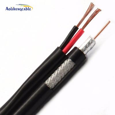 China Cable de cable coaxial de envolvente de teflón de PVC para industrias de CCTV y aeroespacial en venta