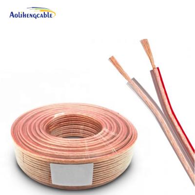 China 20 AWG OFC CCA Speaker Cable With PVC Sheath Support Customization for sale