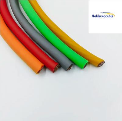 China 2 AWG Flexible Audio Cable Audio Power Cable With Customized Jacket Color for sale