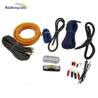 China High Performance  Car Amplifier Wiring Kit ISO 9001/ ROTH/ CE Certified for sale