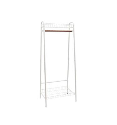 China Industrial Metal Wardrobe Kainice Clothing Rack Store 2 Tiers Cloth Coat Shelf Garment Hanging Clothes Racks for sale