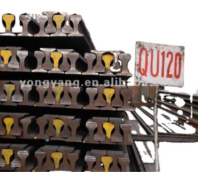 China Steel Crane Rail Crane Rail QU120 U71Mn for sale