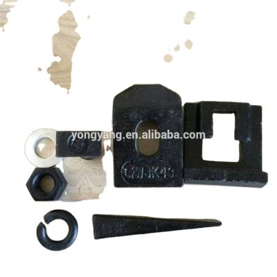 China Steel Rail Clip Steel Clamp for sale