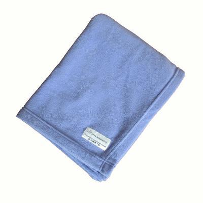 China Flame Retardant Polyester Fire Proof Fleece FR Airline Anti Pilling Blanket for sale