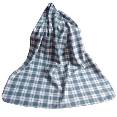 China Design Russia Polyester Rotary Printed Anti-pilling Belly Bandage Rolled Fleece Wrapped Plaid for sale