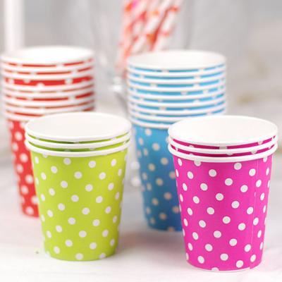 China Coffee Cup Coffee Biodegradable Paper Disposable Paper Cups Single Wall Paper Cup Wholesale for sale