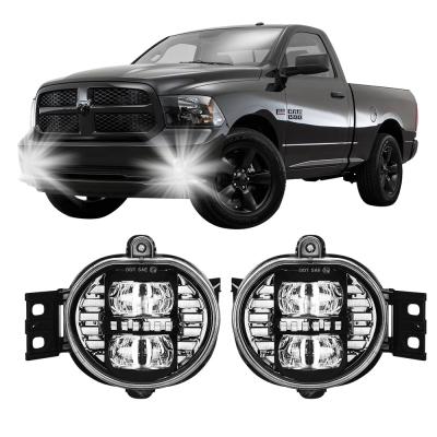 China 2020 Aluminum Front Led Fog Light Driving Fog Lamp 70W Osram Daytime Running Light For Dodge Ram 2002-2008 1500 2003-2009 Ram 2500/3500 for sale